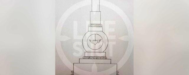 Диана Шурыгина заказала 2-метровый свадебный торт за 182 тысячи рублей