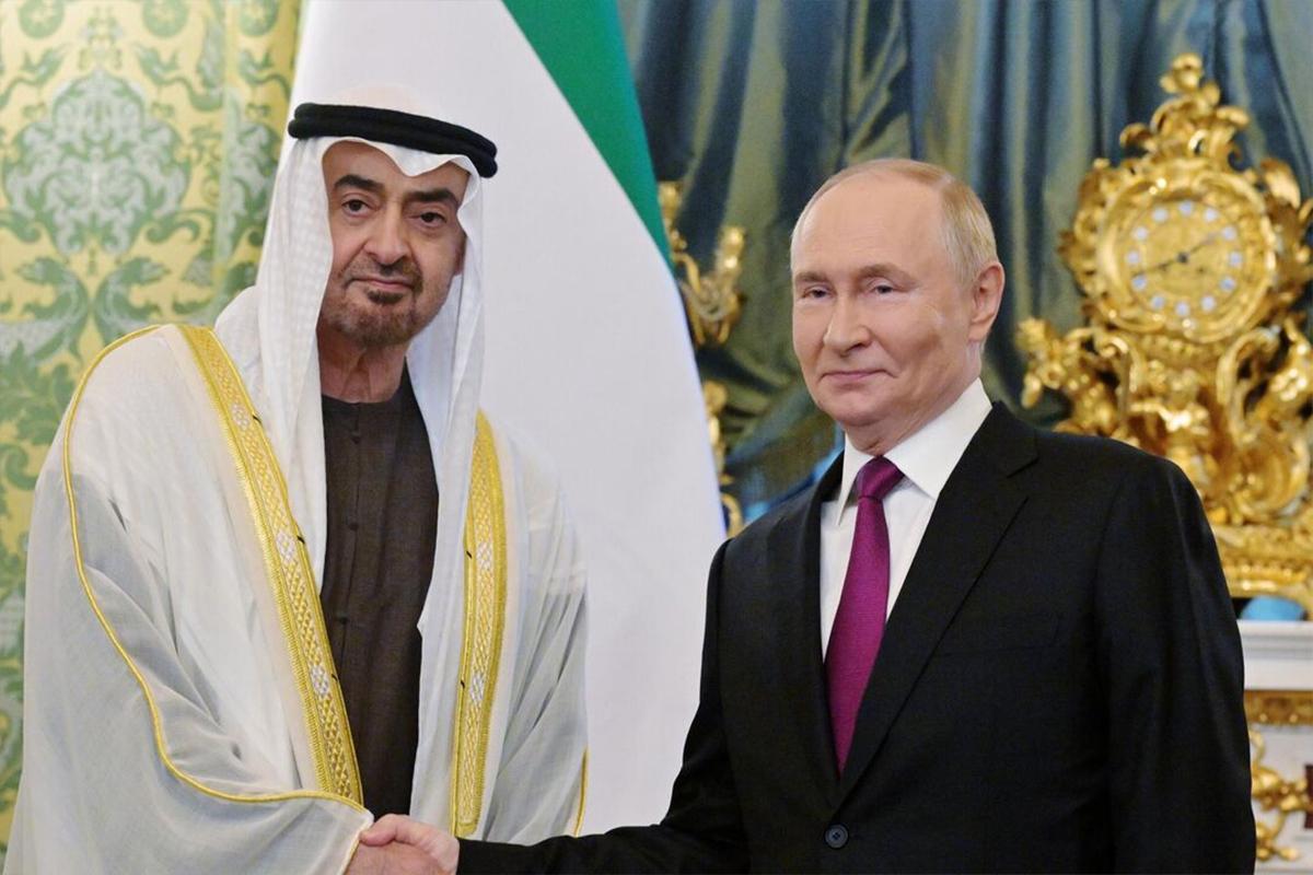 Президент ОАЭ рассказал о встрече с Путиным