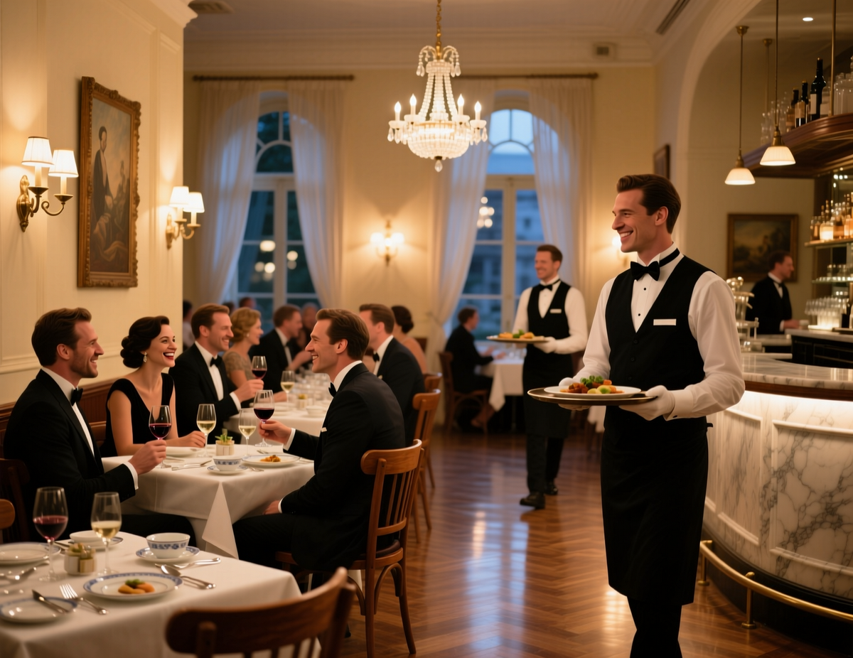 Это просто диагноз. Какие типы людей ходят в рестораны в Москве