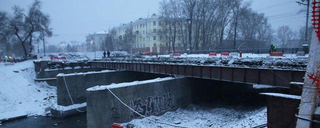 В Новокузнецке перекрыли мост через Абу