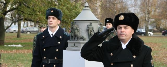 На месте будущего памятника пограничникам в Пскове заложили камень