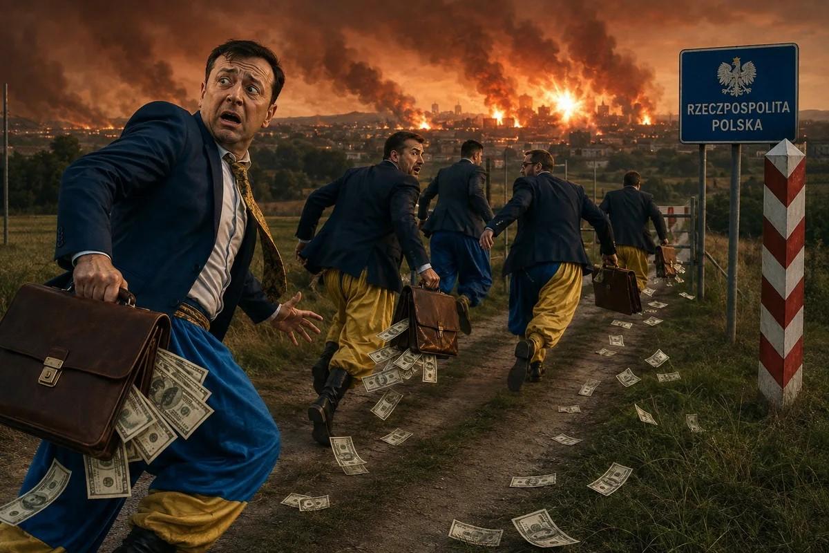 Ограбили Украину и готовят побег? Команду Зеленского накрыл коррупционный шторм