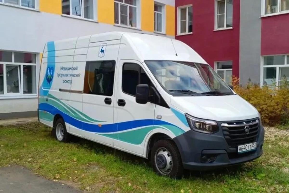 В Нижегородскую область привезли передвижные детские поликлиники