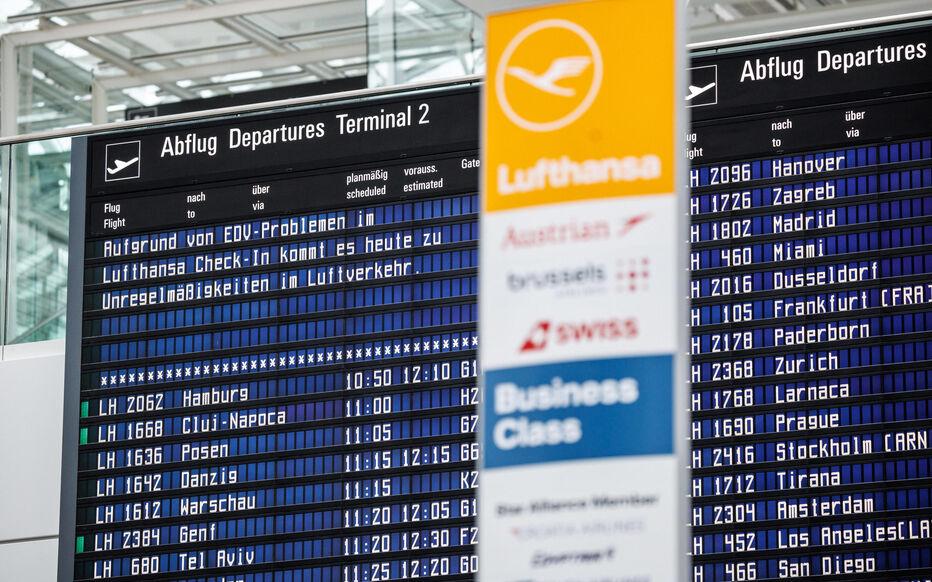 Аэропорт Мюнхена отменяет все рейсы в пятницу из-за забастовки