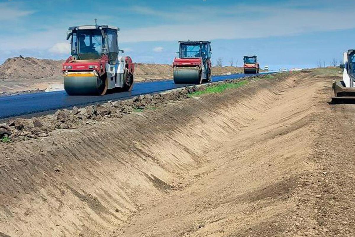 «Автодор» ведёт масштабный ремонт дорог в Запорожской области