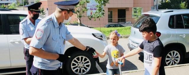 Сотрудники Госавтоинспекции Московской области провели акцию «Безопасный двор»