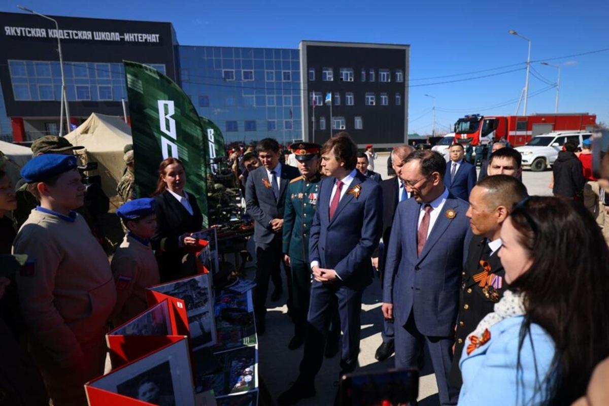 Новая кадетская школа в Якутии стала образцом патриотического воспитания