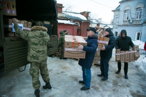 Глава городского округа Коломна Гречищев: В зону СВО направлена большая партия помощи