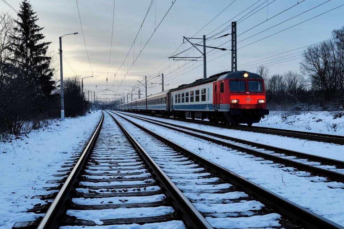 В Забайкалье из-за метели зафиксирована задержка пассажирских поездов