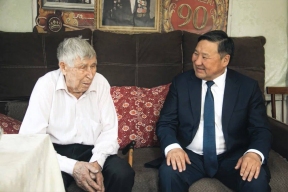 «Живая история»: освобождавшему Кенигсберг ветерану из Тувы исполнилось 100 лет