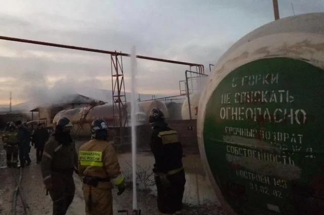 В Новосибирске ликвидировали утечку опасного химического вещества из грузового поезда