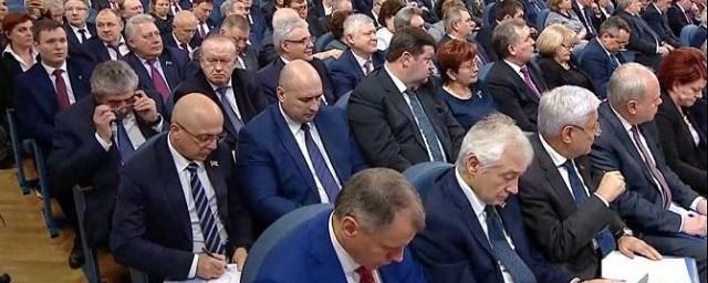 Владимир Попков подвел итоги заседания Совета законодателей РФ