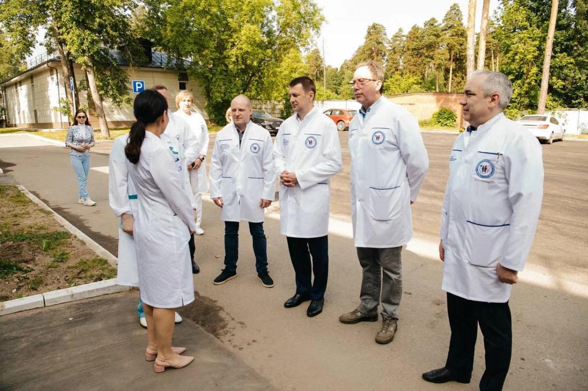 Глава Городского округа Пушкинский посетил с рабочим визитом клиническую больницу им. проф. Розанова В.Н.