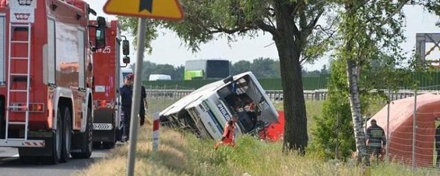 В Польше автобус с туристами попал в ДТП, погибли два человека