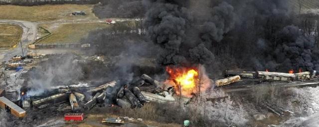 Newsmax: по городу Ист-Пэлестайн в Огайо нанесен «ядерный удар»