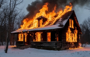 В Лисичанске в пожаре погибли четыре человека, двое детей спаслись