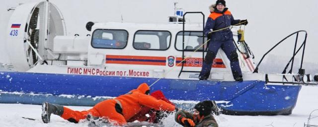 В Москве МЧС опровергло сведения о провалившемся под лед человеке