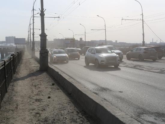 В Новосибирске зафиксировали повышенный уровень пыли в воздухе