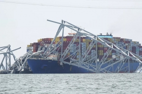 Канал в порту Балтимора, где обрушился мост, полностью восстановили для судоходства