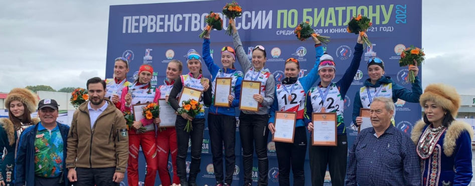 Спортсменка из Пушкина стала победительницей на Первенстве России по летнему биатлону