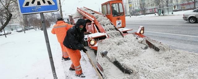 В Томске САХ ночью очистит от снега ряд улиц