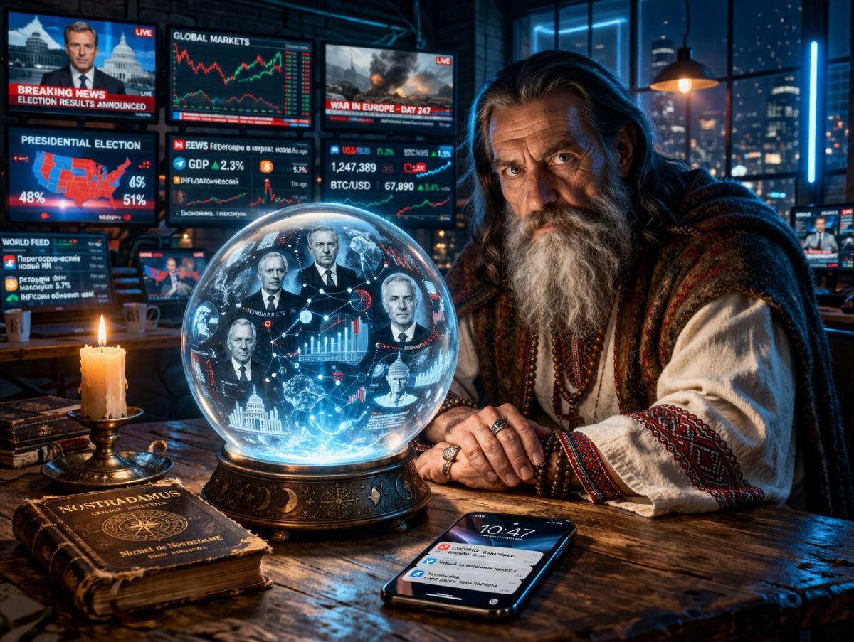 «Зеленский сбежит, Украину поделят»: Предсказатель Гиперборей увидел во сне будущее Киева