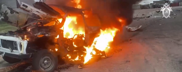 В Херсонской области взорвали автомобиль, в котором ехал командир взвода ППС с семьей