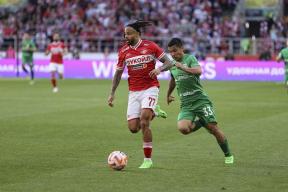 Moscow “Spartak” defeated “Rubin” in the minority