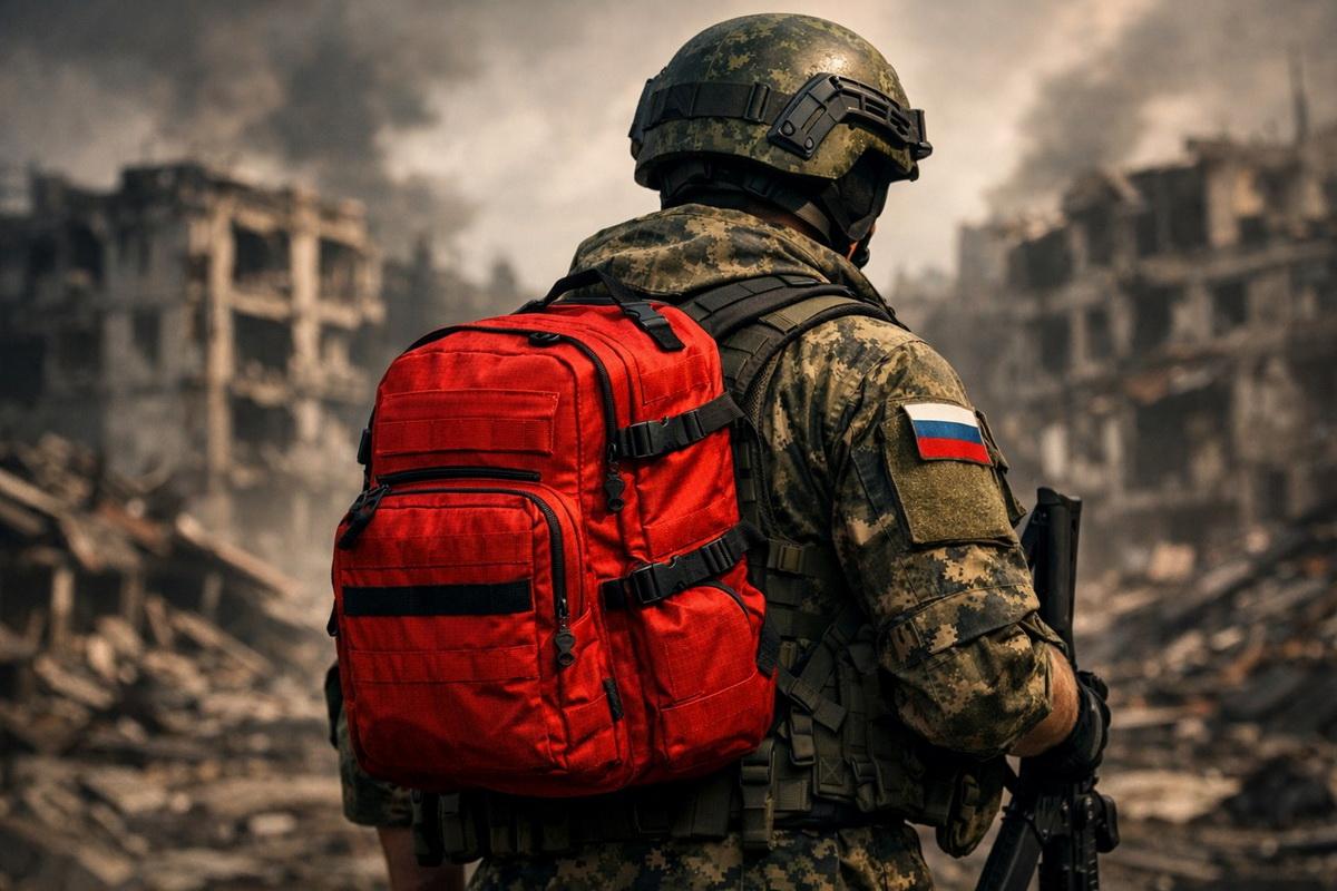 Позывной «Струна». Как парень с красным рюкзаком победил смерть. Россия рождает героев