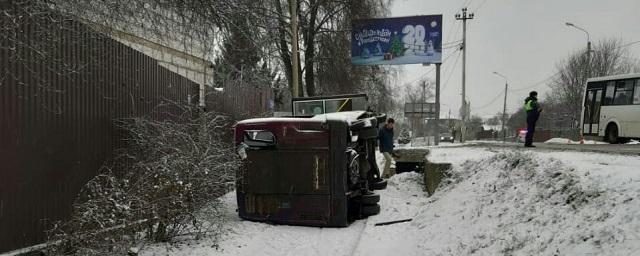 В Подмосковье при столкновении двух автобусов пострадали семь человек