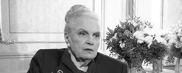На 92-м году жизни скончалась народная артистка СССР Элина Быстрицкая