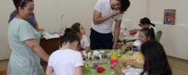 В пригороде Нальчика работает организованный ОНФ летний центр арт-терапии для детей с ОВЗ