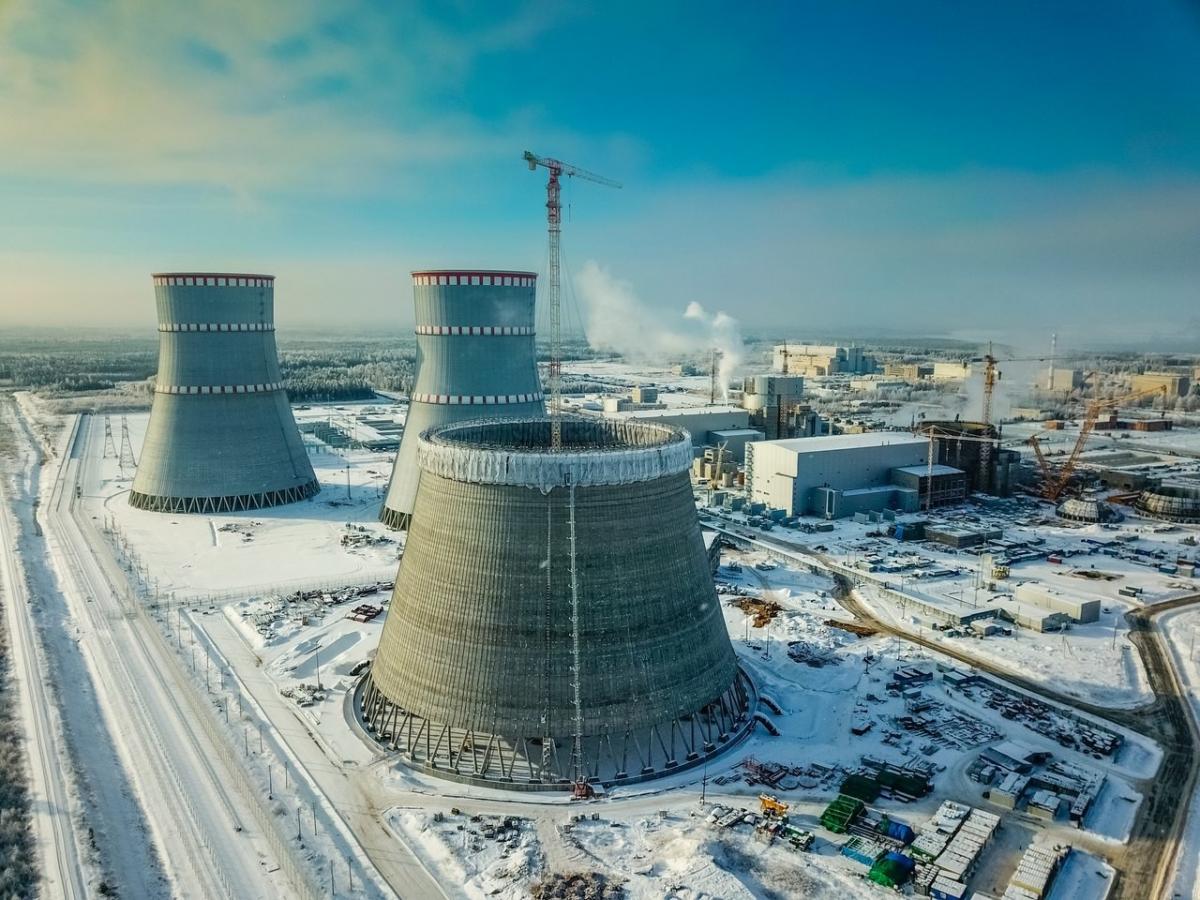 Началось строительство энергоблока №7 Ленинградской АЭС