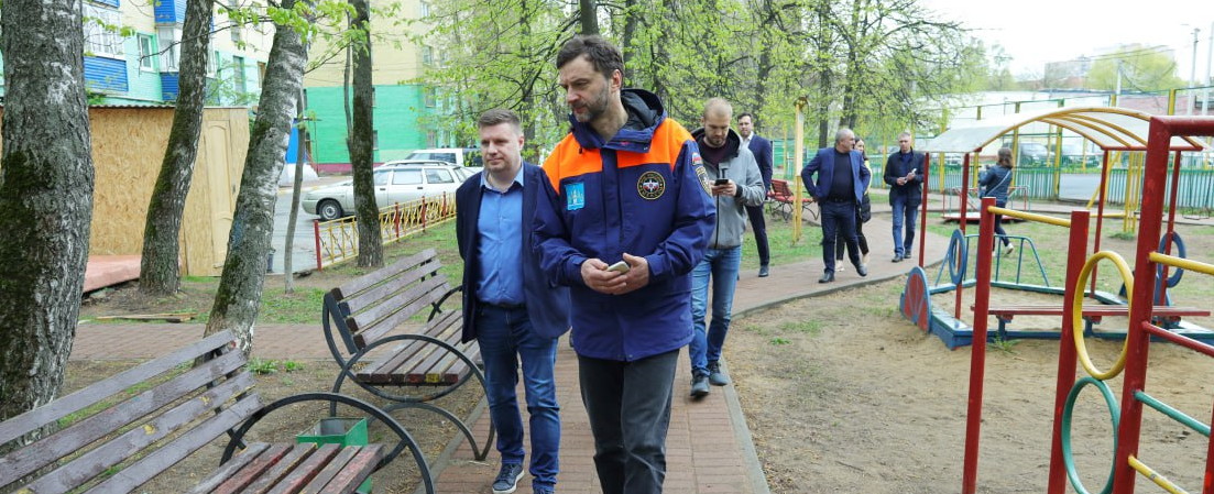 Глава Раменского г.о. Виктор Неволин провел объезд города