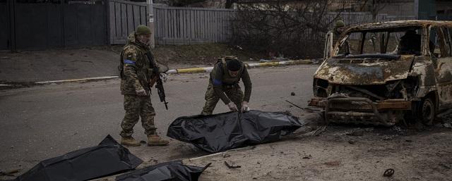 На Украине случайно показали кадры подготовки провокации в Буче