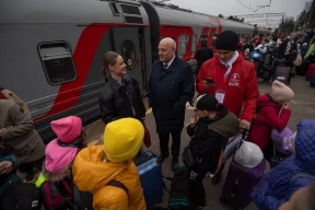В Ленобласть прибыли 200 детей, эвакуированных из Белгородской области
