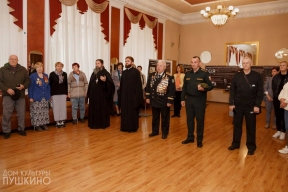В городском округе Пушкинский открылась выставка Сергиево-Посадской епархии