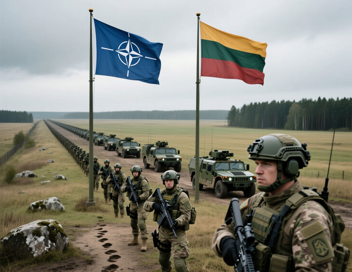 Литва идет ва-банк? В воздухе запахло большой провокацией. Силы НАТО стягиваются к границам России
