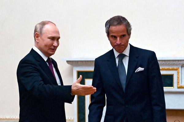 Владимир Путин провёл встречу с главой МАГАТЭ Гросси