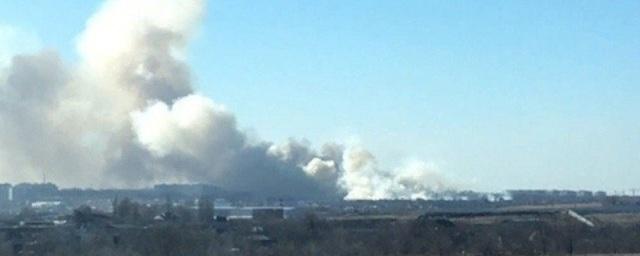 В Ростове потушен пожар в районе старого аэропорта