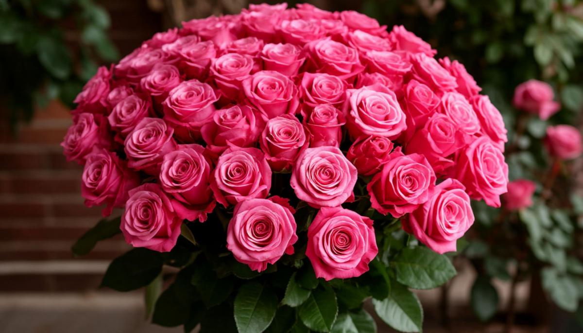 Курьер из Москвы получил рекордные чаевые за доставку огромной партии из 1500 роз