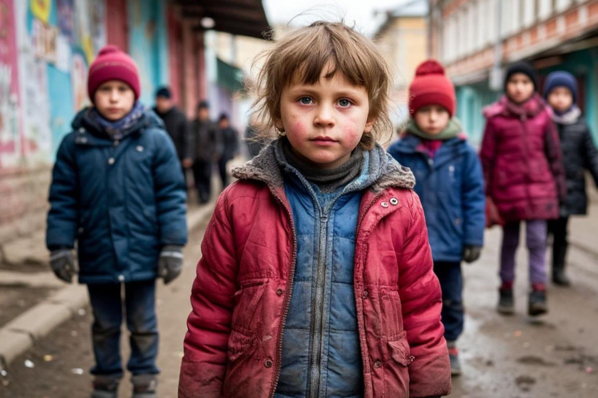 В России впервые за пять лет выявлен рост числа беспризорных детей