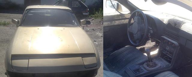 В Казахстане спорткар Porsche 924 сдали на утилизацию ради $500