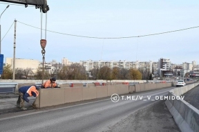 В Белгороде завершается капремонт моста через Везелку