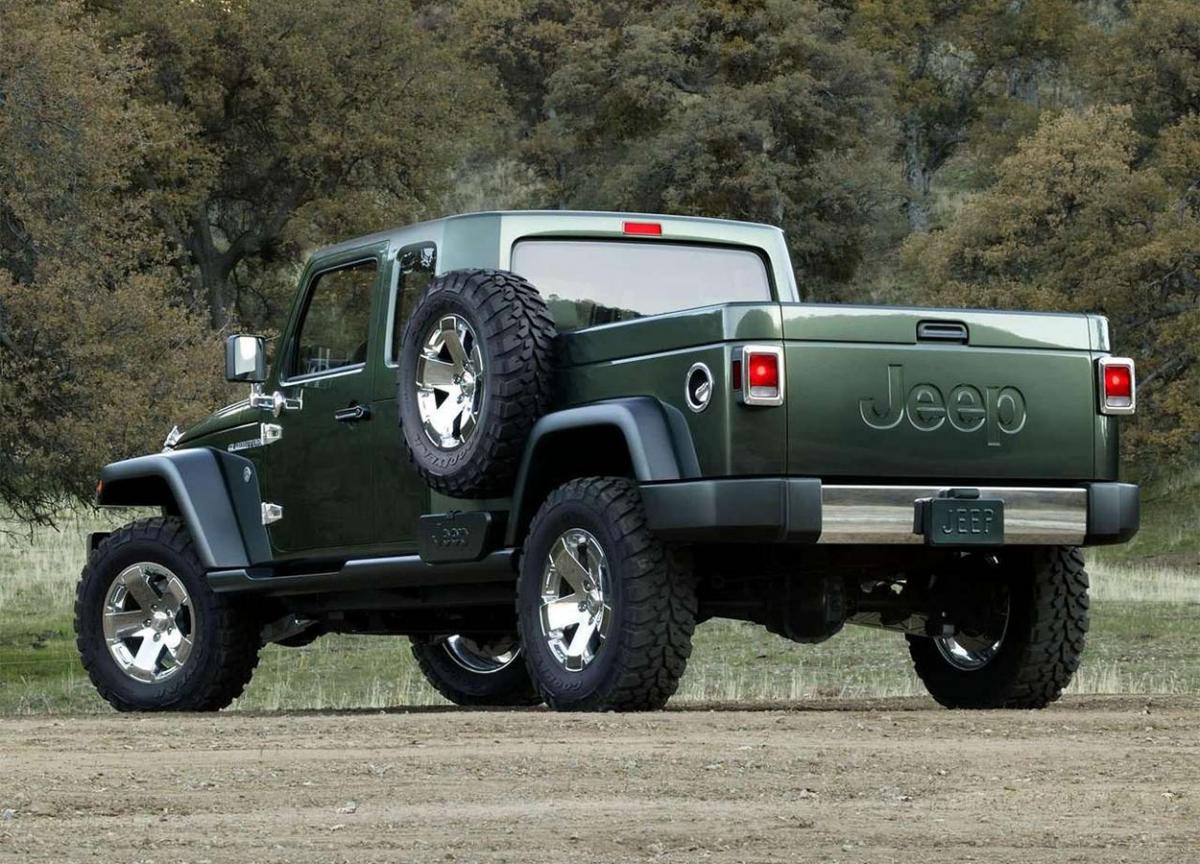 Компания Jeep представила новый пикап Gladiator