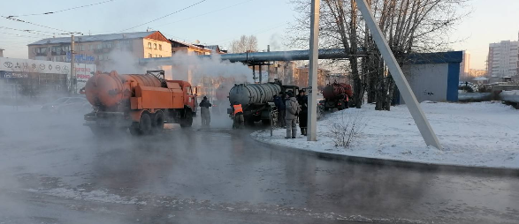 Авария в Улан-Удэ: без воды остались 17 домов