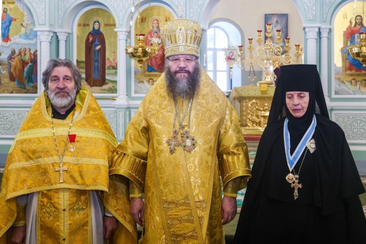 В Тамбовской епархии служителей Русской православной церкви отметили наградами