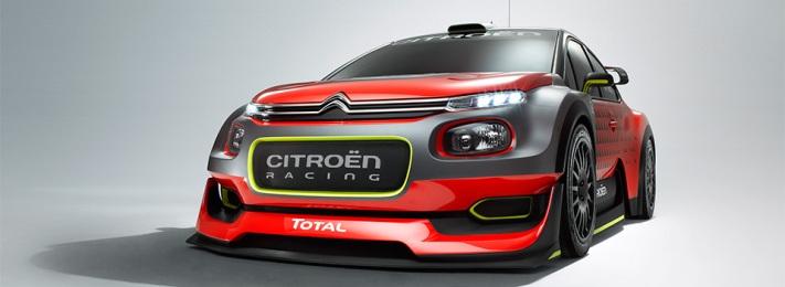 Citroen раскрыла дизайн раллийного хэтчбека C3