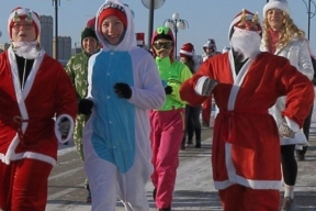 В Архангельске в честь Старого Нового года пройдет костюмированный забег