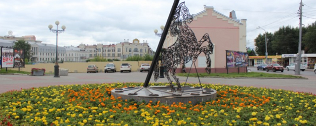 К середине июня на въезде в Томск появится герб города из 19 тысяч цветов